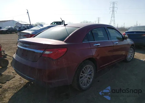 2011 Chrysler 200 Limited z USA, uszkodzony, nr VIN 1C3BC2FG0BN601998